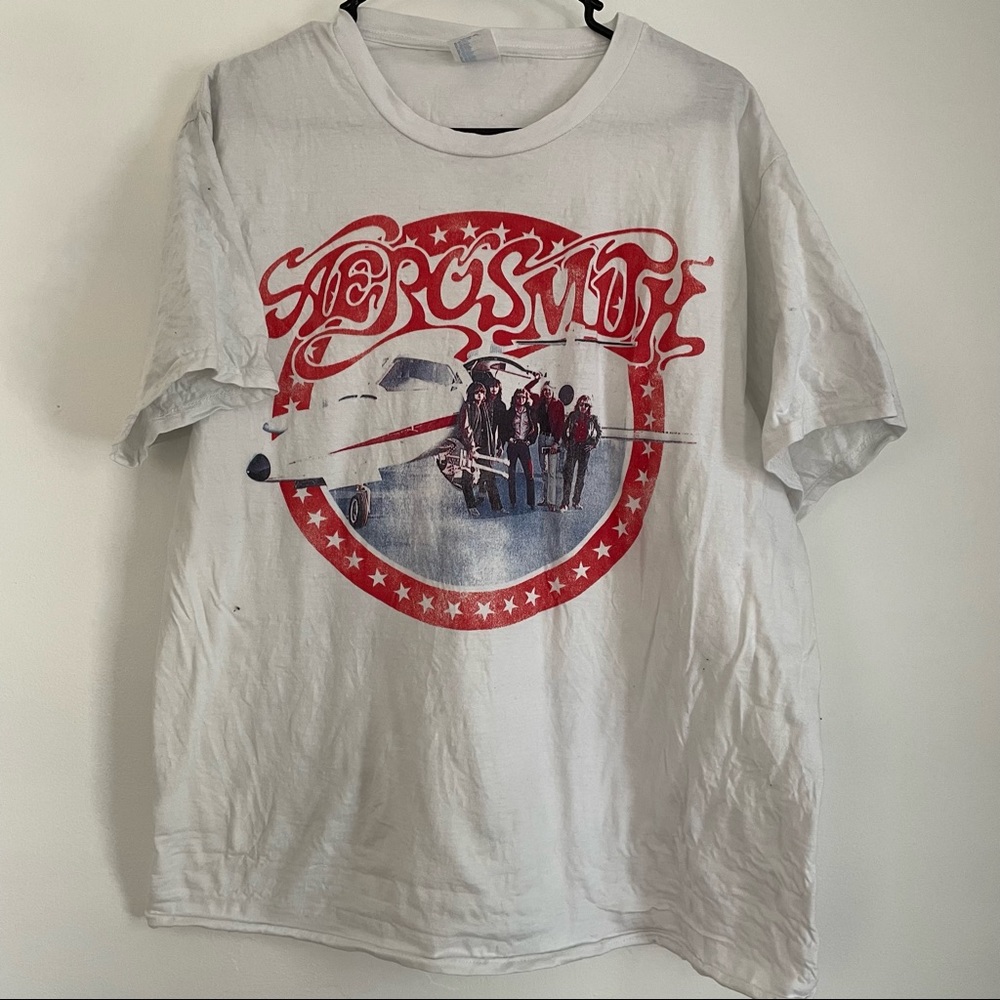 Distressed Aerosmith Tee